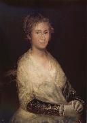 Francisco Goya Portrait of Josefa Bayeu France oil painting artist